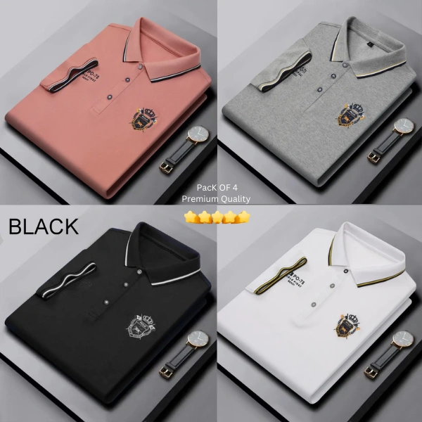 BCOZY U_S Polo T-Shirt | Half Sleeve | 220 GSM | Premium Quality