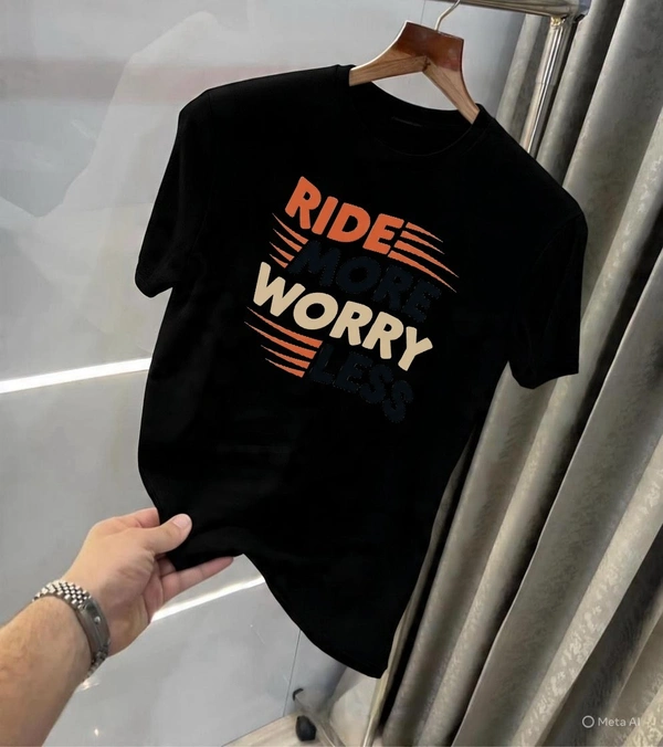 Classic Solid Cotton Regular T-Shirt - S-36