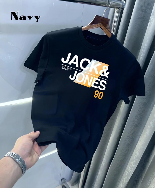 Classic Solid Cotton Regular T-Shirt - M-38