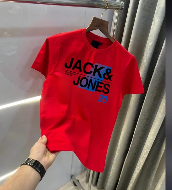 Classic Solid Cotton Regular T-Shirt - L-40