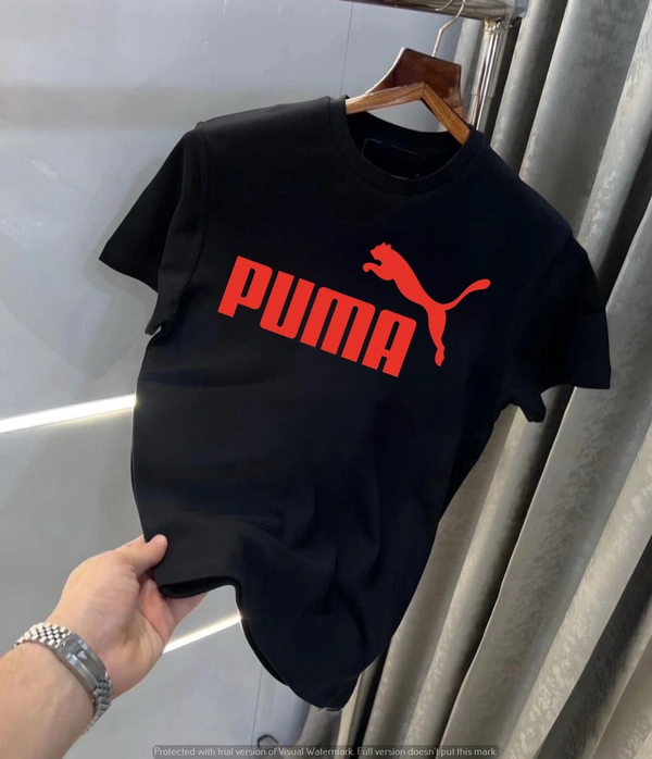 Classic Solid Cotton Regular T-Shirt - M-38