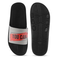 Stylish Printed Flip-Flops for Men - 40-6