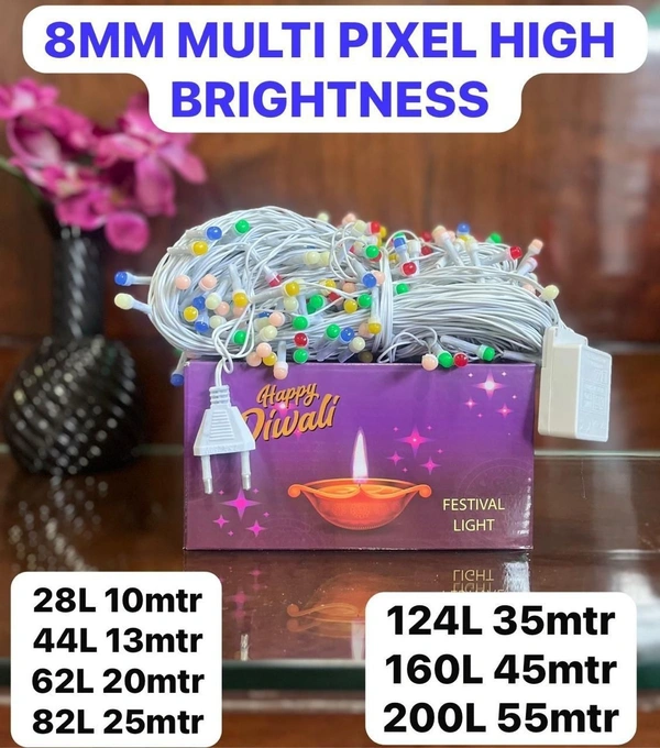 8 MM MULTI PIXEL HIGH BRIGHTNESS - 10 METER/28L