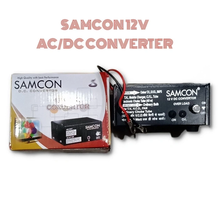 SAMCON AC DC CONVERTER METAL 12V HEAVY