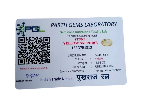 Pokhraj ( Guru ) - Oval - 4.25 Ct