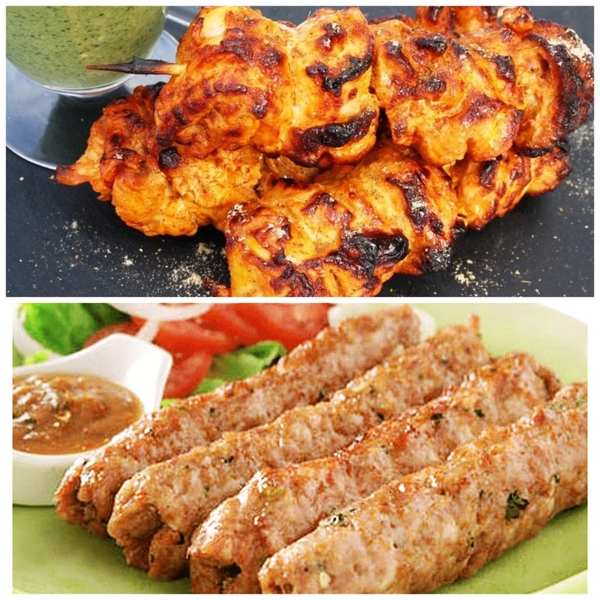 Malai Seekh + Tandoori Tikka (1 Box)