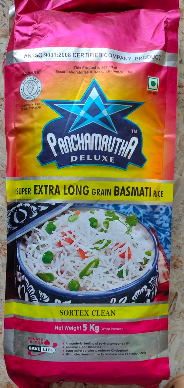 Panchamautha basmati rice XXXL - 5kg