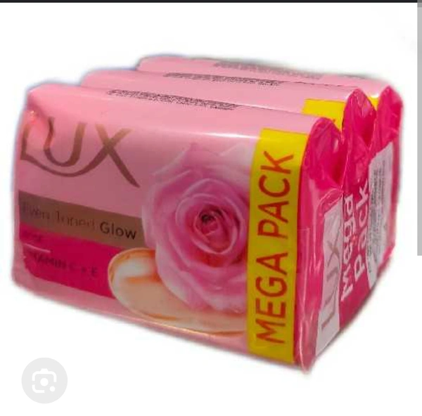 Lux Even Toned Glow Rose & Vitamin C+E 100gx3