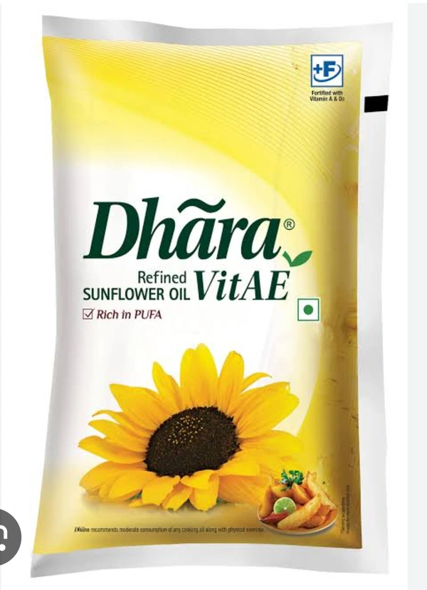 Dhara Refined Vitae Sunflower Oil - iL