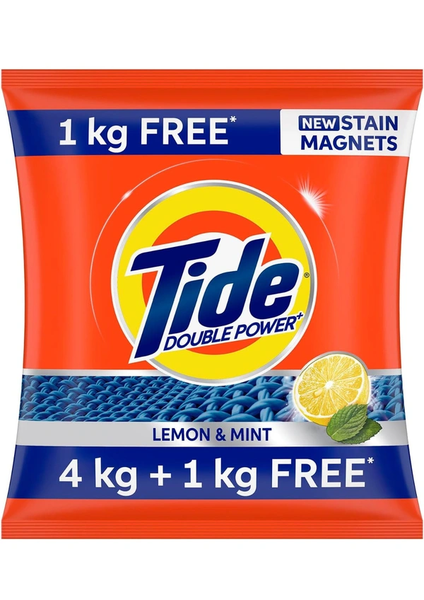 Tide Jasmine & Rose Detergent Powder 4+1kg