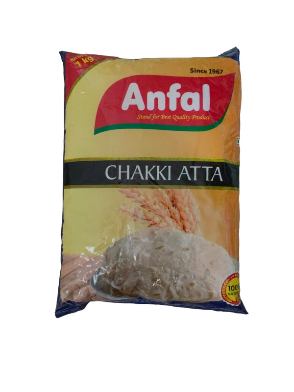 Wheat Chakki Atta Anfal - 1kg