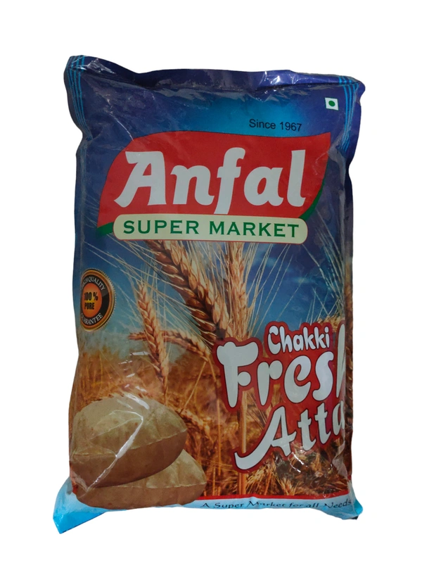 Wheat Chakki Atta Anfal - 5kg