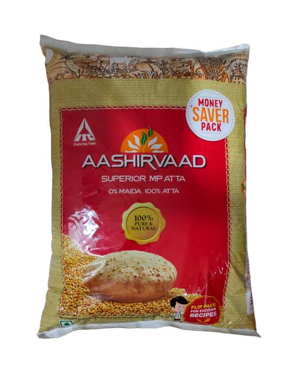 Wheat Aashirwad Mp Atta - 5kg