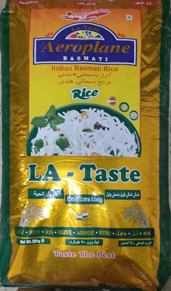 Latest Basmati Rice - 30kg