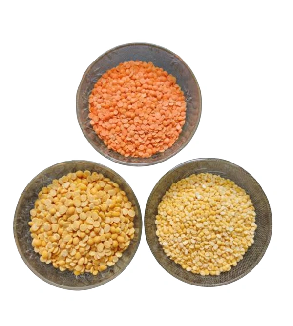 Mix Daal (Masoor, Tor, and Moong Daal) - 500g