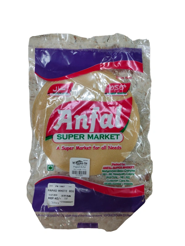 Anfal Papad 150g