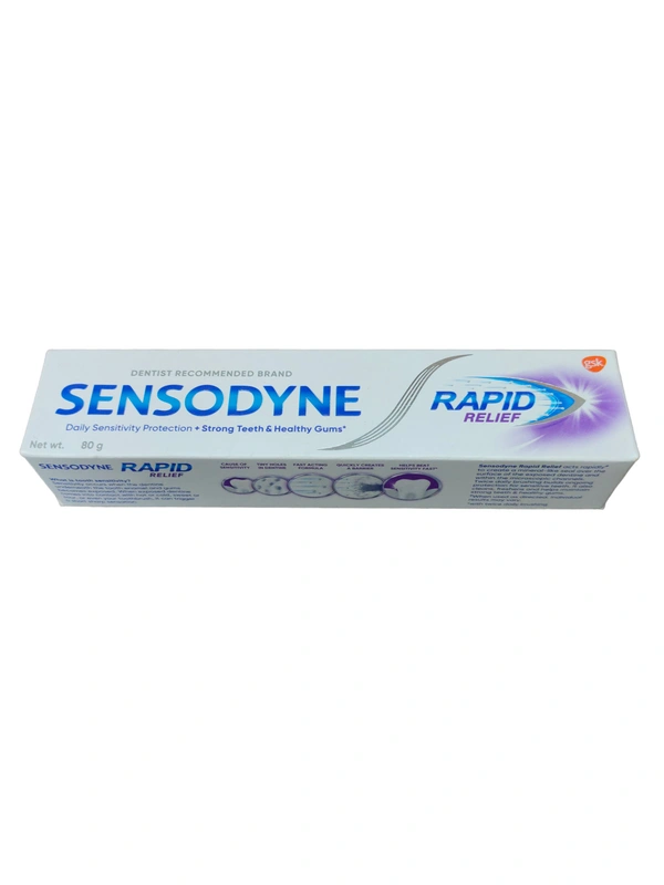 Sensodyne Rapid Relief Toothpaste - 80g
