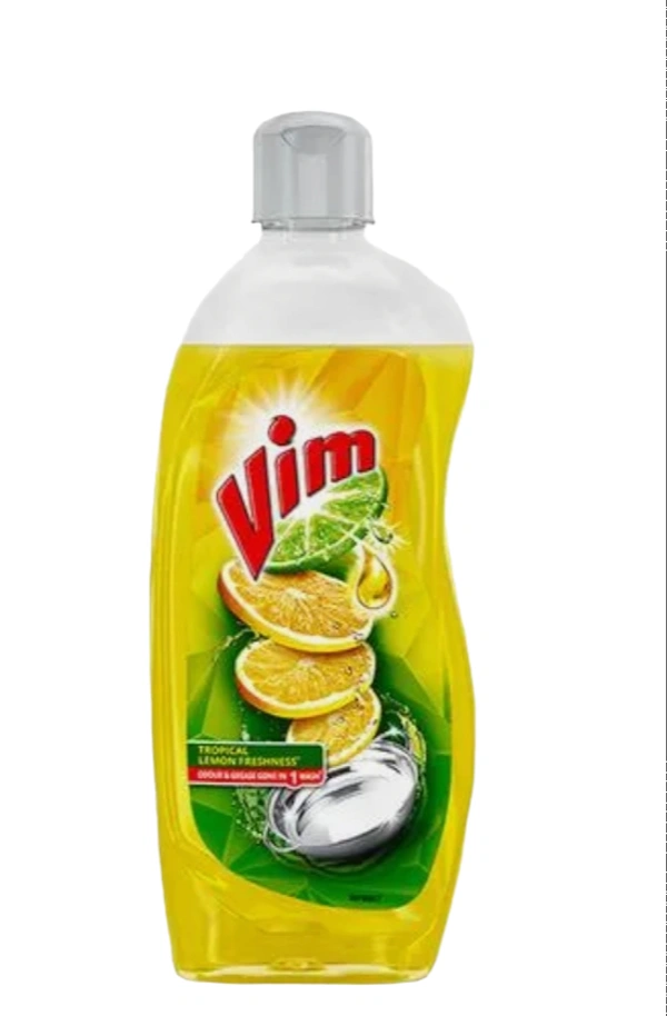 Vim Lemon Dish Wash Liquid Bottle - 250ml