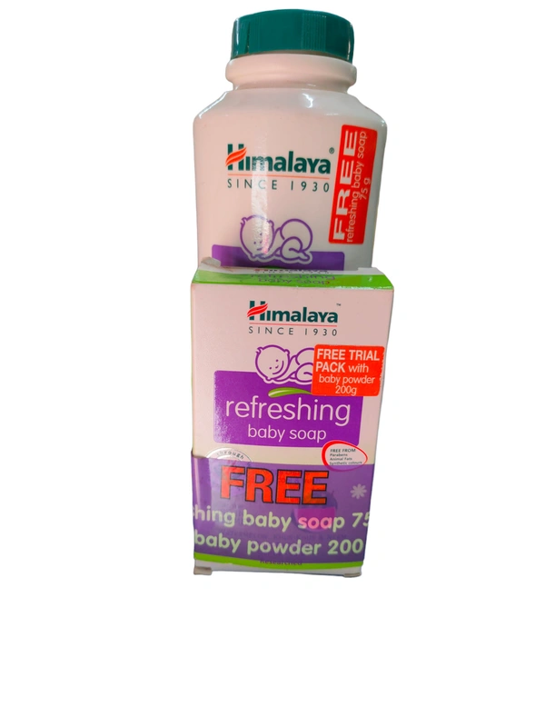 Himalaya Baby Powder +Baby Soap 75g - 200g