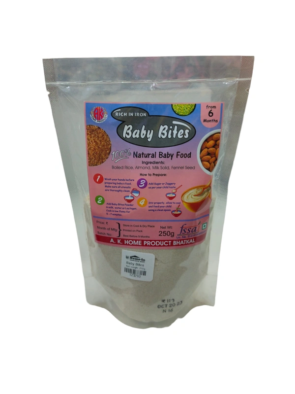 Baby Bites 100% Natural Baby Food 250g