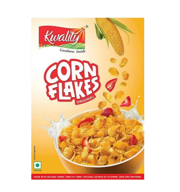 Kwality Corn Flakes Original - 375g