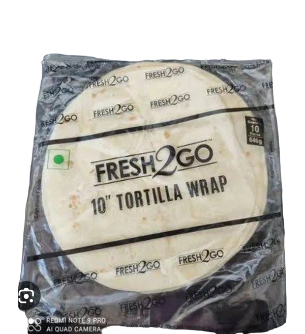 Fresh 2 Go Tortilla Wrap 10pc - 6" 300g