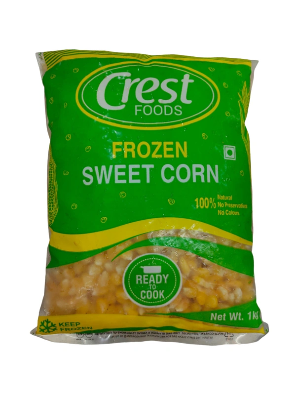 Crest Frozen Sweet Corn Ready To Cook - 500g