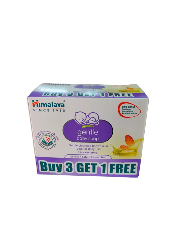 Himalaya Baby Soap Gentle Oils Of Olive & Almond 75gx4