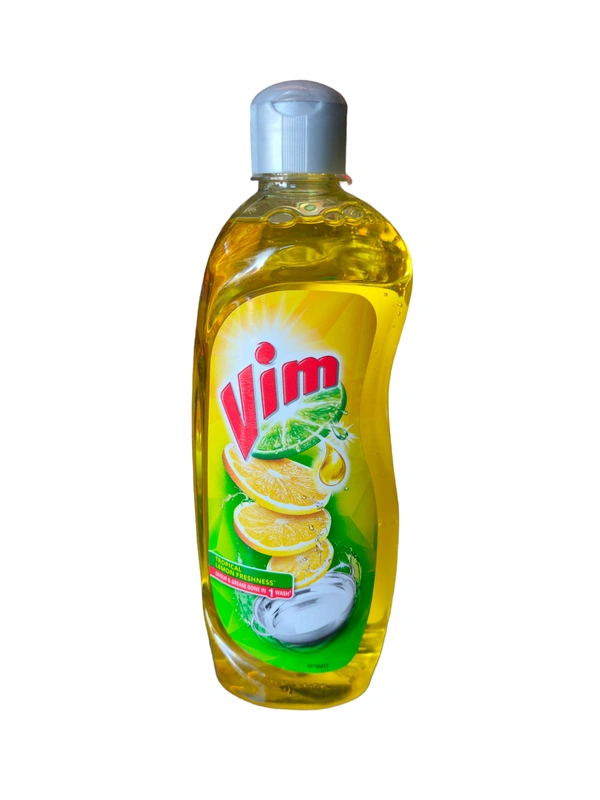 Vim Lemon Dish Wash Liquid Bottle - 500ml