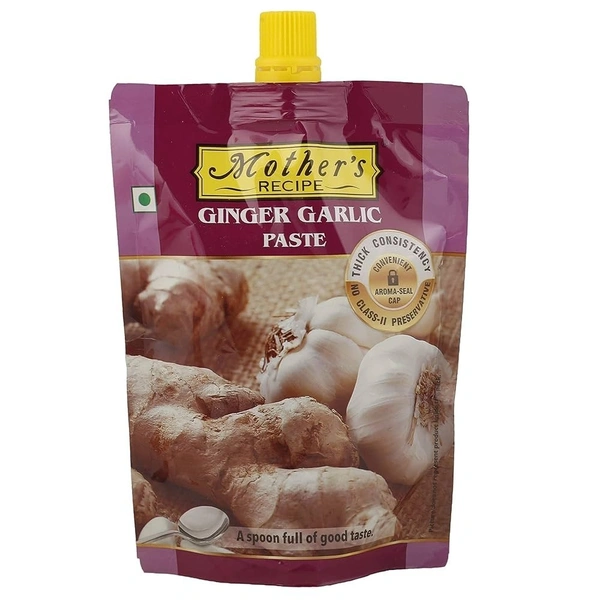 Mothers Recipe Paste 200g - ginger Garlic