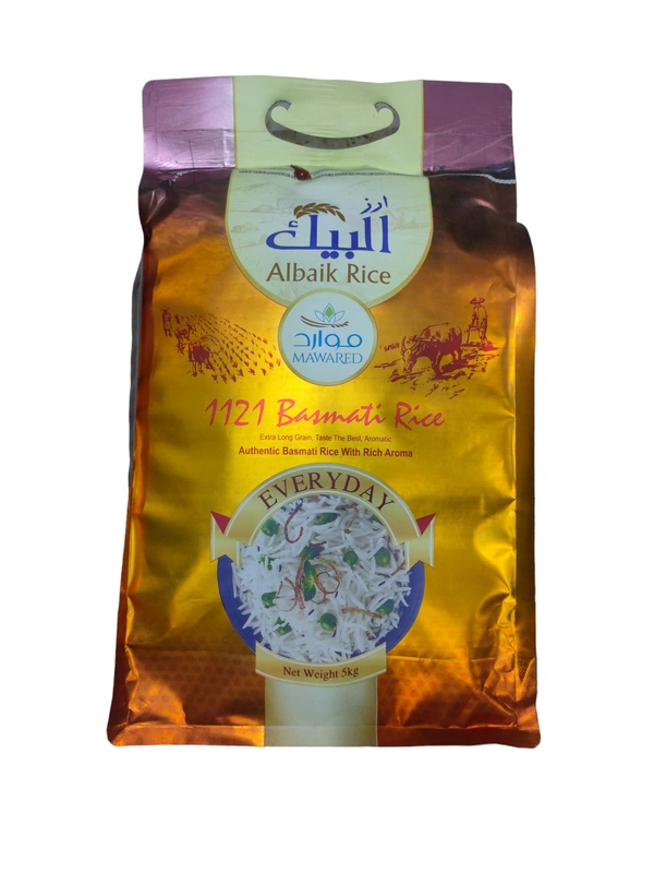 Albaik Steam Basmati Rice 5kg
