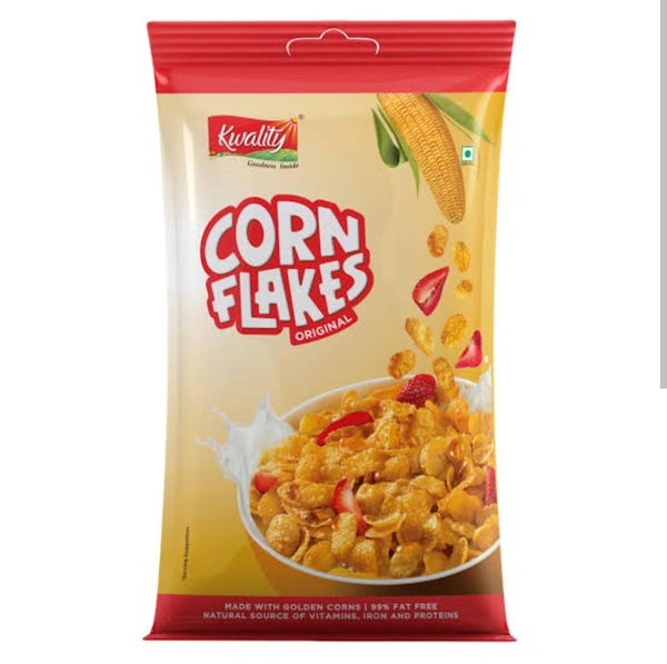 Kwality Corn Flakes Original Pouch - 500g