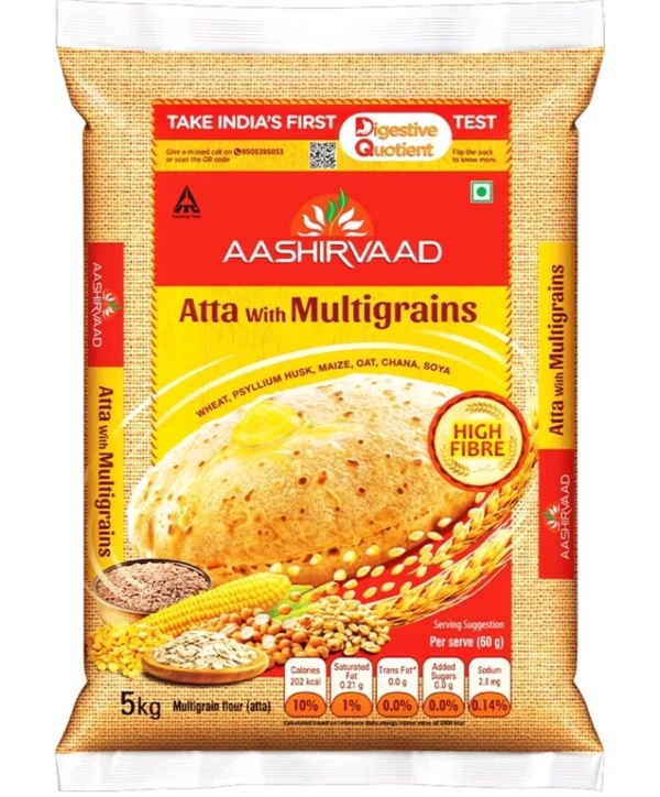 Aashirvaad Atta With Multi grain 5kg