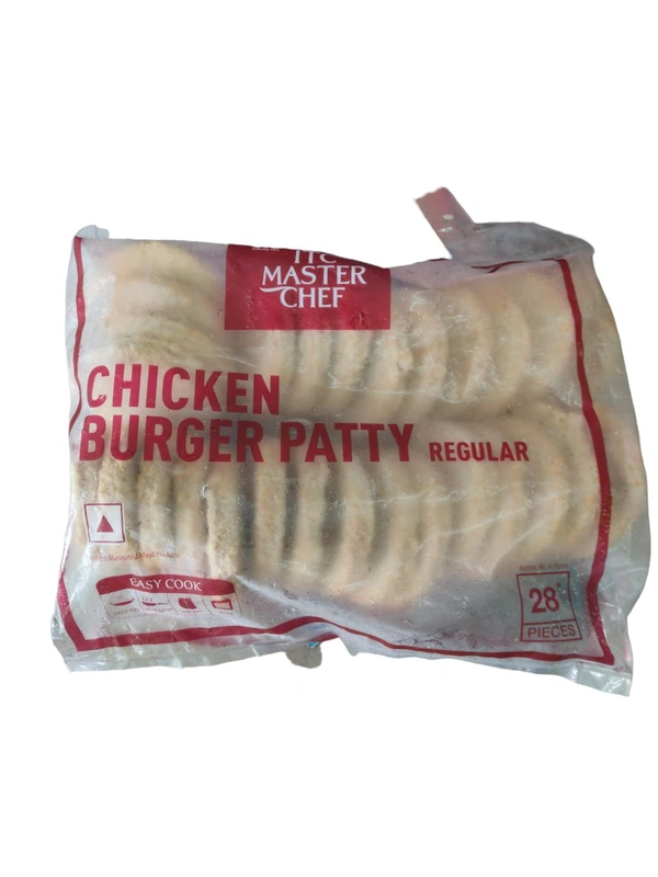Chicken Burger Patty Regular 1.5x9 - 7pc