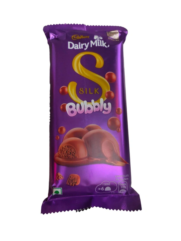 Cadbury Dairy Milk Silk Bubbly - 112g