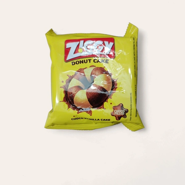 Ziggi Donut Cake Choco Venilla - 53g