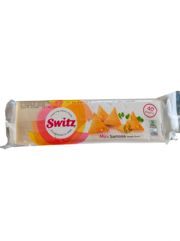 Switz Samosa Patti Mini - 40 Sheets
