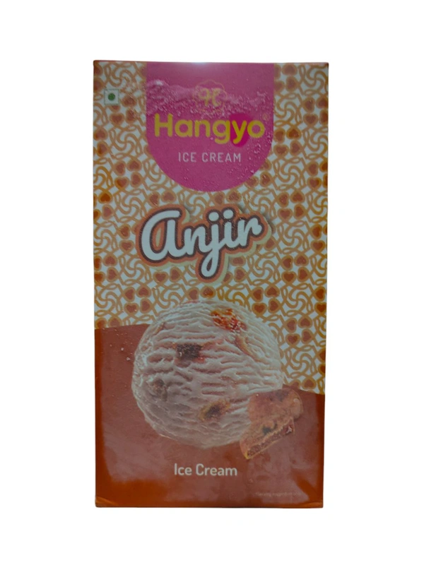 Hangyo Icecream Carton Pack 1Ltr - Anjir