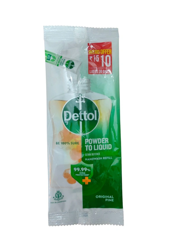 Dettol Powder Liquid Original Pine - 8g