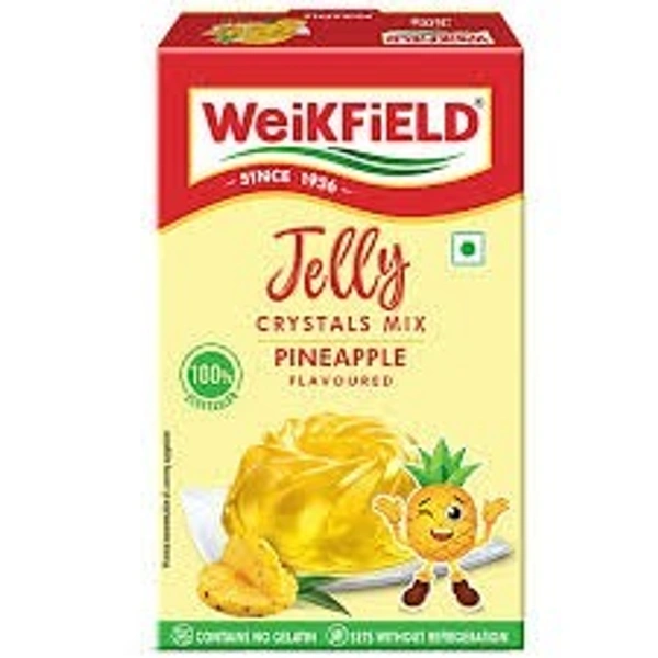 Weikfield Jelly Crystal Mix 90g - Pineapple