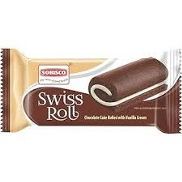 Sobisco Swiss Roll Cake 30g - Chocolate