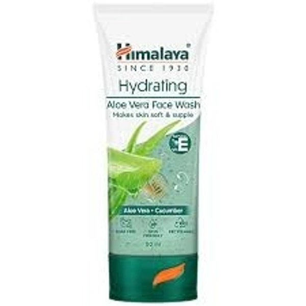Himalaya Face Wash Hydrating Aloe Vera - 100g