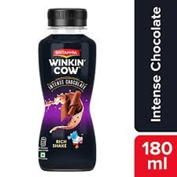 Britannia Winkin Cow Milkshake, 180 ml - Bourbon