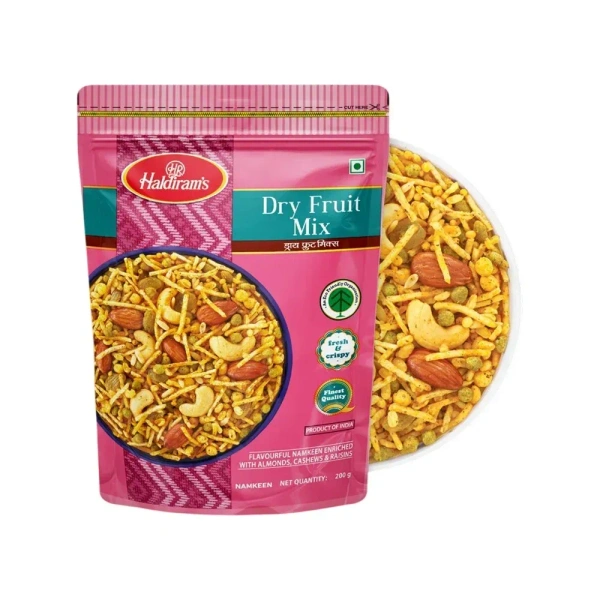Haldiram's Dry Fruit Mix Mixture - 200g