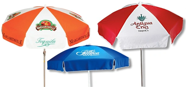 Umbrella With Print - 6ft