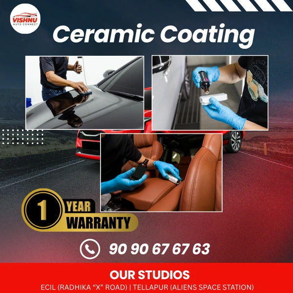 Ceramic Coating – 1 Year  - Hatchback
