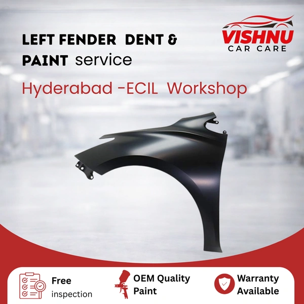 Left Fender Paint Service