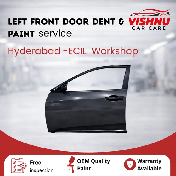 Left Front Door Paint Service