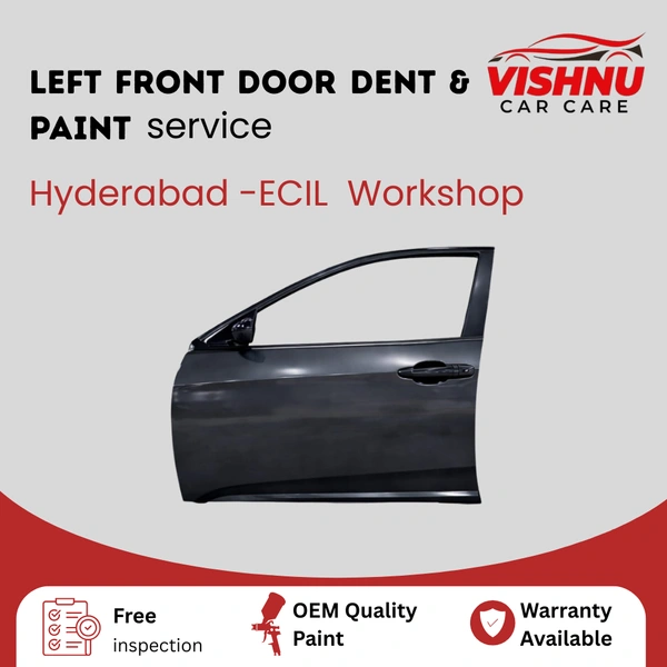 Left Front Door Paint Service
