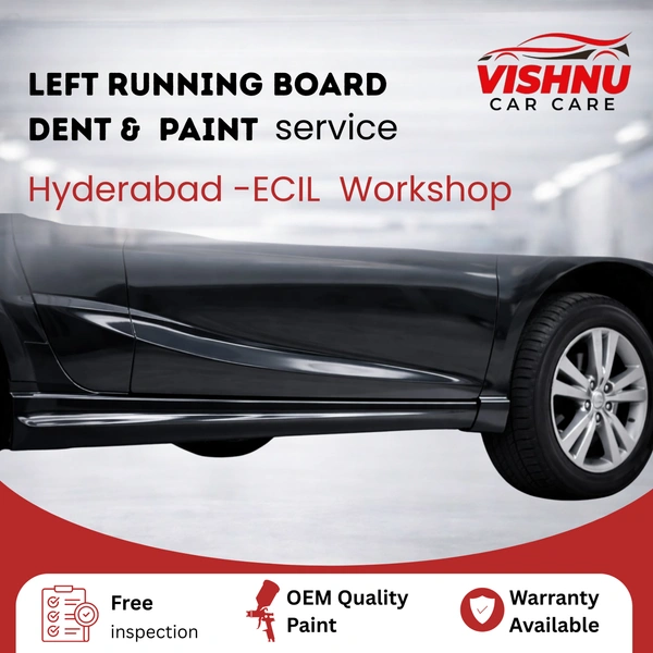 Left Running Board Paint Service